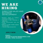 DIRECTOR SALES AND BUSINESS DEVELOPMENT