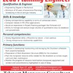 Lead Planning Engineer